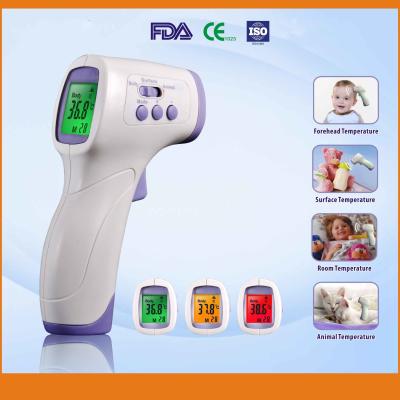 China Flexibler wasserdichter Babythermometer medizinischen berührungsfreien Infrarot und Ohr LCD digital zu verkaufen