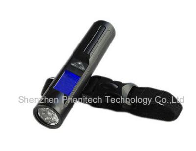 China Smart Flashlight Electronic Luggage Scale , Travel Weighing Scale For Luggage for sale