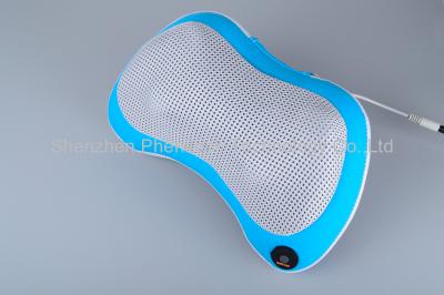 China Almohada de amasamiento de deslizamiento del masaje del cuello del calor de Shiatsu, amortiguador del masaje de la silla en venta