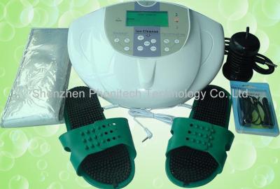 China Five Programmes Cleanse Ionic Detoxification Foot Bath With Massage Shoes for sale