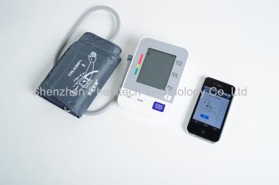 China Accuracy IOS and Andorid Digital Blood Pressure Monitor With Bluetooth for sale