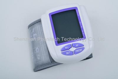 China Portable Mini Blood Pressure Monitor Automatic Wrist BP Machine For Home for sale