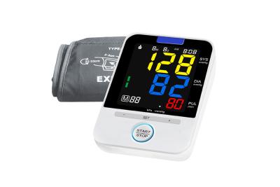 China IHB Indicator Digital Blood Pressure Monitor with Colorful LCD Display for sale