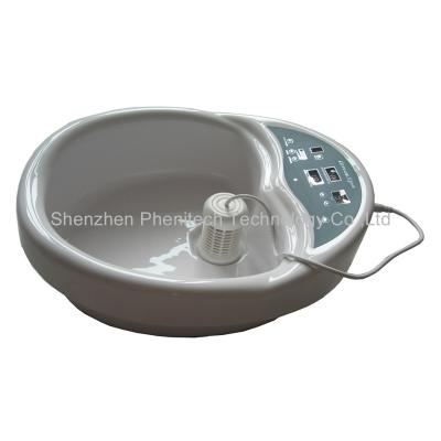 China Accuracy Detoxification Ionic Foot Bath Basin With Big LED Screen Readouts for sale