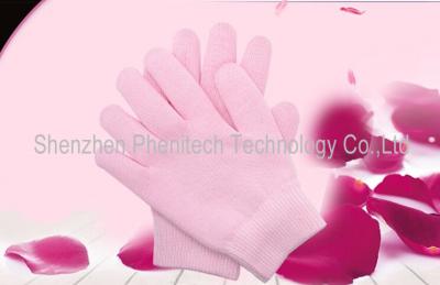 China Hurtless Recyclable Spa Therapy Gel Gloves For Hand Skin Moisturizing for sale