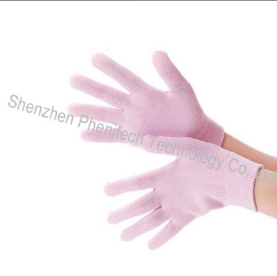 China OEM Personal Washable 90% Cotton Gel Spa Gloves For Moisturizing Hands for sale