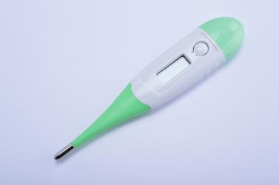 China Klinischer wasserdichter elektronischer/Digital-Baby-Thermometer mit Fieber-Warnung zu verkaufen