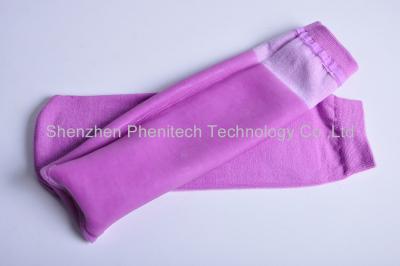 China Baumwollfuß-Badekur-zeichneten befeuchtende Gel-Socken, Gel befeuchtende Socken zu verkaufen