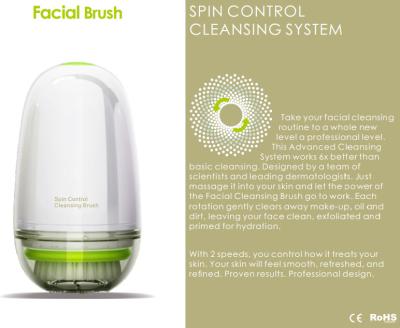 China Face Exfoliating Electric Facial Cleansing Brush Spin Control Cleansing System for sale