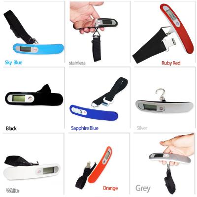 China Portable Multi-Color Electronic Luggage Scale PS-309 , Metal Surface Shell for sale