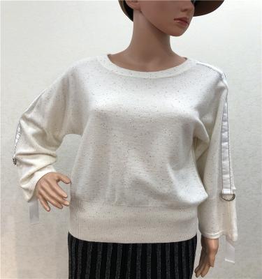 China high quality Anti-wrinkle cashmere sweater sweater factory wholesale women knitwear sequin yarn cashmere sweater women sweater sweater for sale