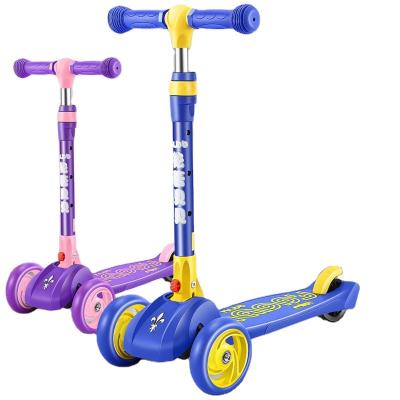 China 2022 new kid steel model scooter baby toys/3 wheel scooters for kids/baby mini kick scooter for sale for sale