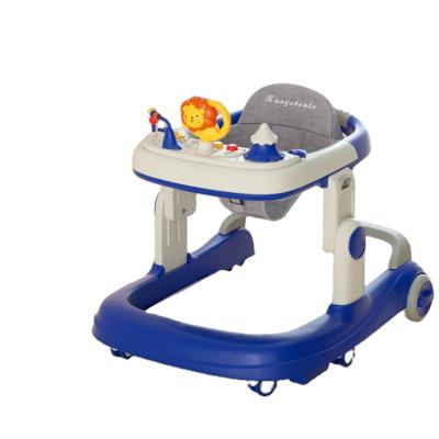 China Fashionable New Baby Walker Is Anti-Rolled-Over 6/7-18 Months Multifunctional And Canned Sit In Folding Baby Walker For Boys And Girls for sale