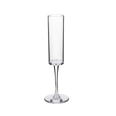 China Michley Shatterproof Champagne Glass Flutes Plastic Cups from shatterproof plastic wholesale for sale