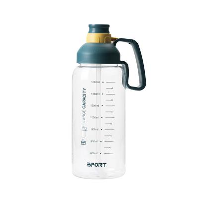 China Custom Viable Michley 1800ml Water Bottle Logo Bpa Free Sports Plastic for sale