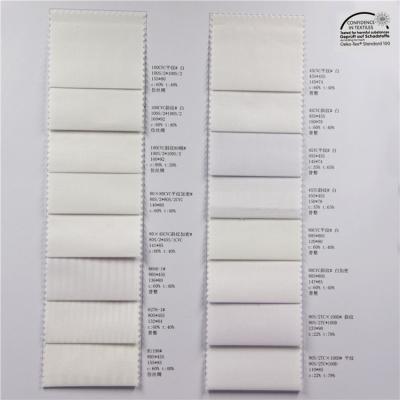 China Shrink-resistant white color style shirt base fabric for sale