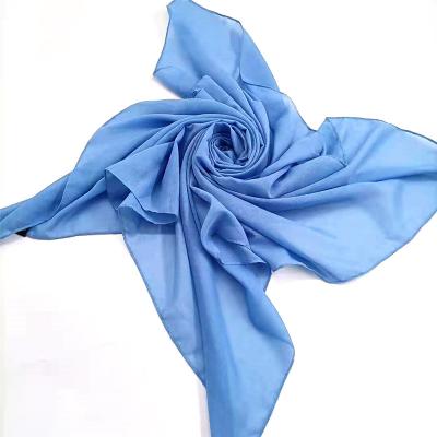 China Cheapest 100% Polyetser Scarves Wholesale Soft Smooth Muslim Women Veil Cheap Hijab Scarf for sale