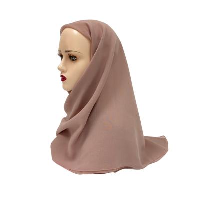 China Voile fabric cotton moq square korean scarf voile stocking dyed hijabs lowest price arabic tudung in stock for sale