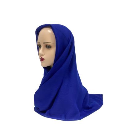 China New muslim jacquard scarf women hijab dyed 100% polyester scarf manufacturer jacquard scarf for sale