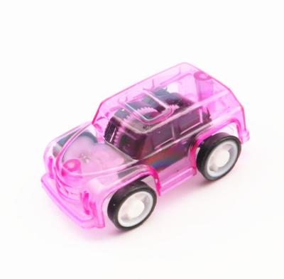 China Plastic Die Cast Toy Cheap Promotional Items PVC Pull Back Car Toys Favor Products For Kids For Company for sale