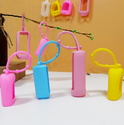 China Beautiful design new arrival daily use 30ml 40ml silicone bottle holder for hand washing for sale