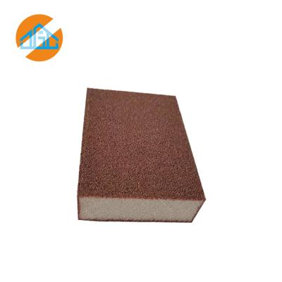 China Cheap Grinding Abrasive Tools Aluminum Oxide Sponge Sanding Block Wood Sanding Blocks Sanding Block Hand for sale