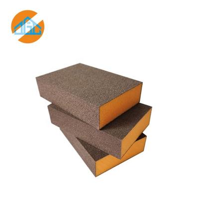 China Durable High Quality Abrasive Sponge Sanding Pad Foam Sandpaper Grinding and Polishing for Metal, Stainless Steel Sanding Block for sale