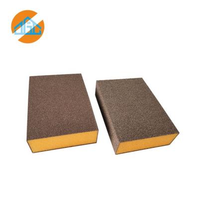 China Manual Grinding Polishing Sanding Sponges Sandpaper Pad Washable Paint Sanding Wood Sanding Block for sale