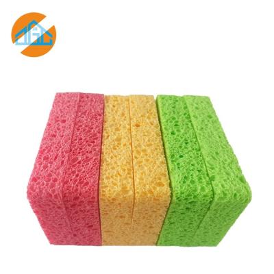 China Factory Sale Sustainable Kitchen Cellulose Sponge Pads Eco - Friendly Dish Wash Cleaning Cellulose Sponges for sale