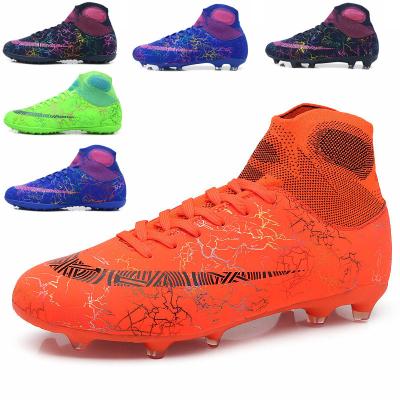 China Wholesale Cheapest Breathable/Comfortable Mandarin Duck Shoes Shaping High Aid Fly Knitted Male Socks Soccer Shoes Soles for sale