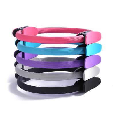 China Wholesale high quality eco-friendly fitness equipment double handle EVA protect ring yoga pilates ring for women for sale