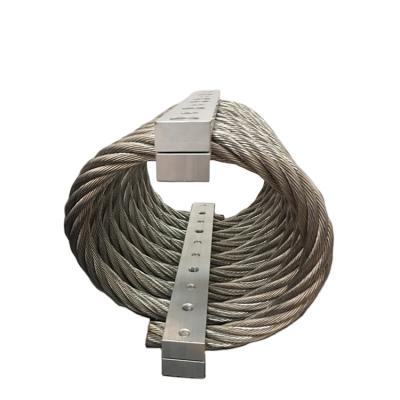 China Defense missile launcher satellite antenna shock vibration insulation JGX-2228D-960B military aluminum wire rope insulator for sale