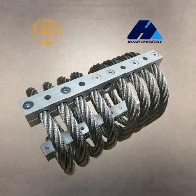 China JGX-2228D-1250B Insulation JGX-2228D-1250B Industrial Aluminum Shipbuilding Rack Cabinet Cabinet Vibration Energy Shock Stainless Steel Wire Rope Insulator for sale