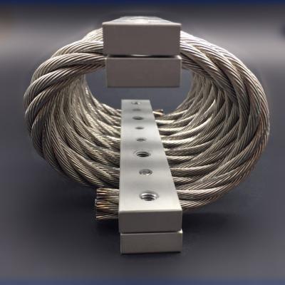 China Industrial Mechanical Parts Shock Vibration Isolation Land Transportation Used JGX-0956D-75A Stainless Steel Wire Rope Insulator for sale