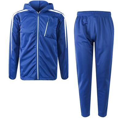 China Sportswear Anti-Static Tracksuit Men Long Sleeve Jacket And Jogging Pant Mens Tracksuit Custom Set for sale