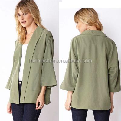 China Large Size Women's Blazer Kimono Style Jackets Elegant Fashion Plus Size Ladies New for sale