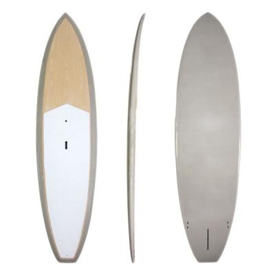 China Hot Design Unisex Stand Paddling PVC Foam Board Bamboo SUP Surfboard for sale