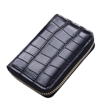 China Other crocodile pattern Mini Leather Ladies Wallet Coin bag purses fashion card holder women purse for sale