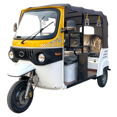 China Customizable Passenger Manufacturer CE E5 60V 1800W/2200W Electric Auto Rickshaw for sale