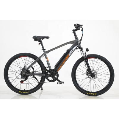 China Cheap Aluminum Alloy Hot Sale Electric Bike Mountain Ebikes 26 Inch 250W Lithium Battery Electric Bicycle for sale