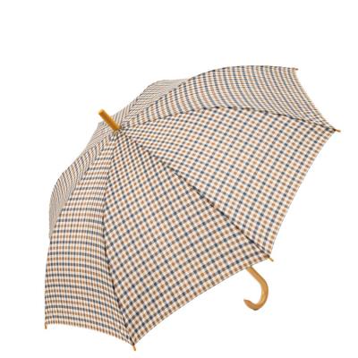 China Daily Use Strong Rattan Customized Handle Folding Non Straight Panel 16K Umbrellas Windproof for sale