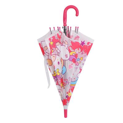 China EVA Material Kids Umbrella Design Custom Manual Available Cute Printing Open Umbrella for sale