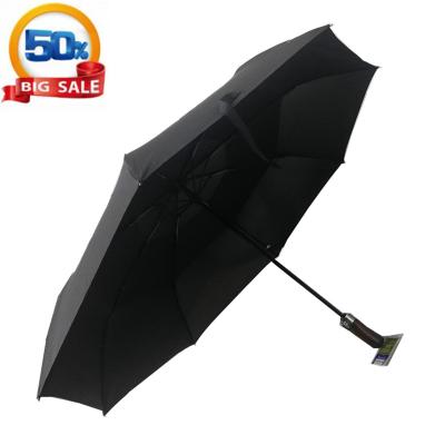 China Daily Use 27 Inch 3fold Promotion Golf Auto Open Funny Windproof High Quality Umbrella for sale