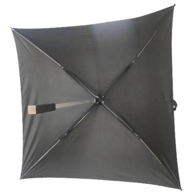 China Newcomer Contemporary 4k Peculiar Type Panels Big Size Shaft Square Tube Customize Unique Design Umbrella for sale