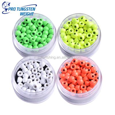 China CYCLOPS Tungsten Beads Tungsten Beads Bulk1000 Company Eco Friendly Quick Downhill and Pro Tungsten Weight Painted for Fly Fishing for sale