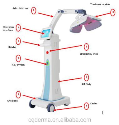 China Effective Low Level Salon Laser Therapy Machine For Hair Loss Treatment for sale