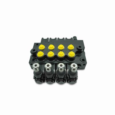 China Construction machinery Custom min flow control valve Aluminum nodular cast iron brass hydraulic manifold hydraulic valve block for sale