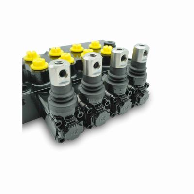 China Construction machinery New practical oil-controlled hydraulic cartridge reversing valve DCV100 solenoid reversing valve for sale