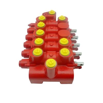 China Construction machinery hot sale wholesale Small wear-resistant  control valve hydraulic  flow for Harvester for sale