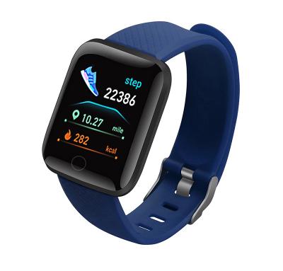 China Date Factory Outlet 116plus Automatic Smart Bracelet Heart Rate Blood Pressure Bluetooth Exercise Pedometer Information Reminder D13 Bracele for sale